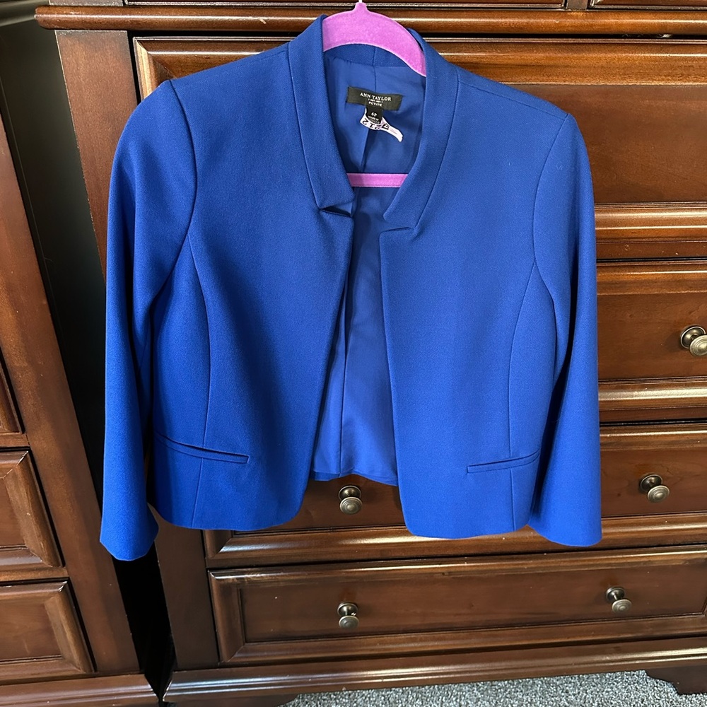 Ann Taylor Royal Blue Women's Blazer